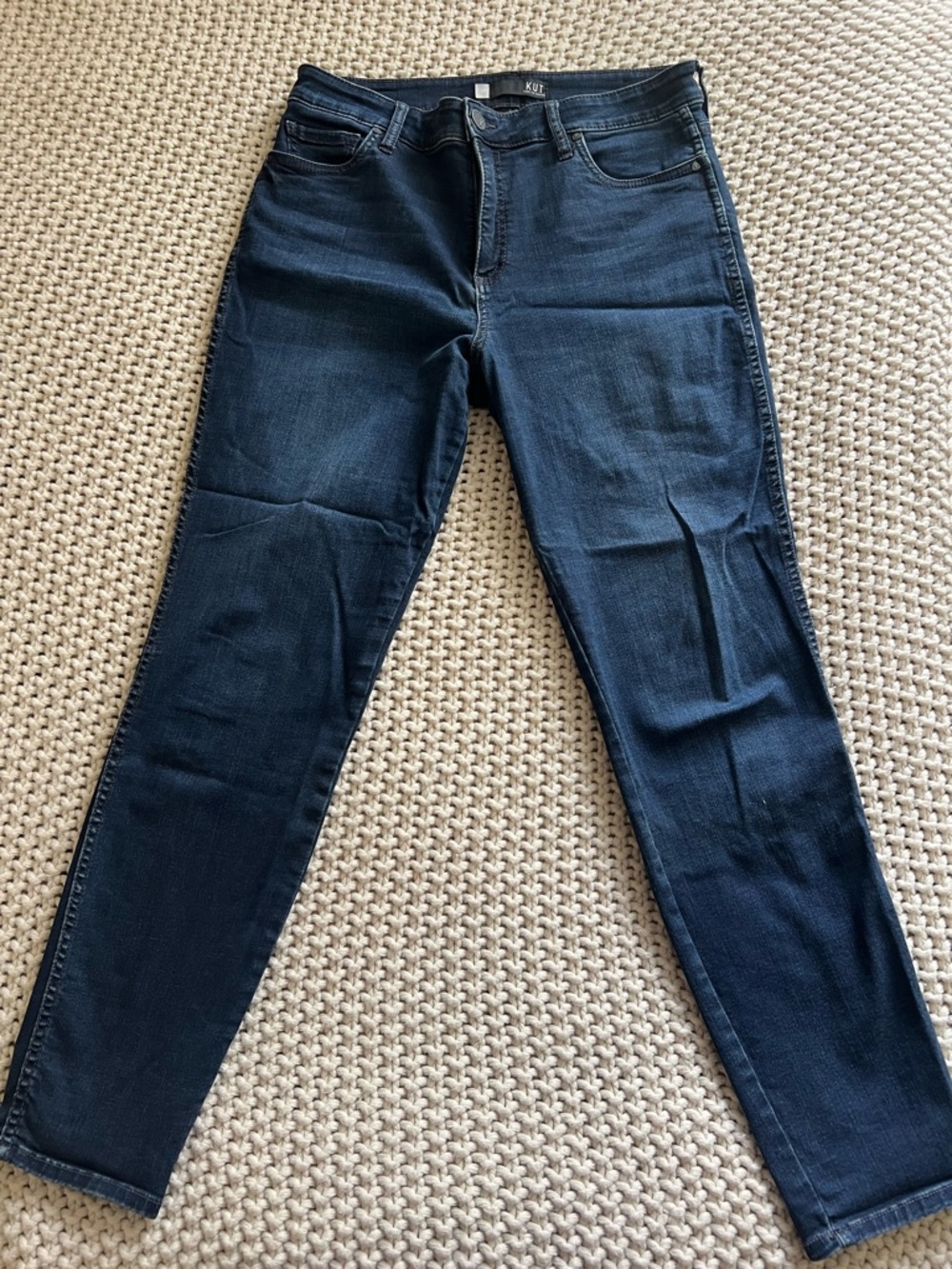 Kut from the Kloth Indigo High-Rise Skinny Jeans - Women's